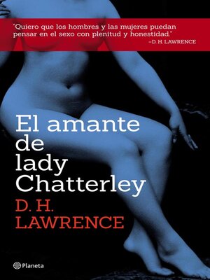 cover image of El amante de Lady Chatterley